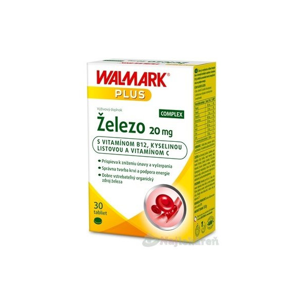 WALMARK Železo COMPLEX 20 mg