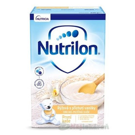 NUTRILON obilno-mliečna prvá kaša ryžová, vanilka 225g