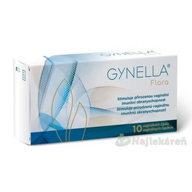 GYNELLA Flora vaginálne čapíky 10 ks
