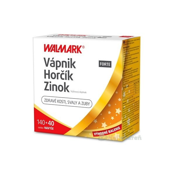 WALMARK Vápnik Horčík Zinok FORTE PROMO 2020