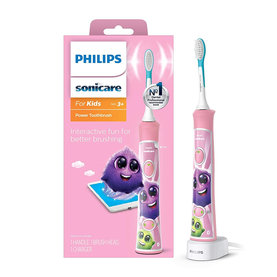 Philips Sonicare for Kids s Bluetooth - detská sonická kefka, ružová HX6352/42