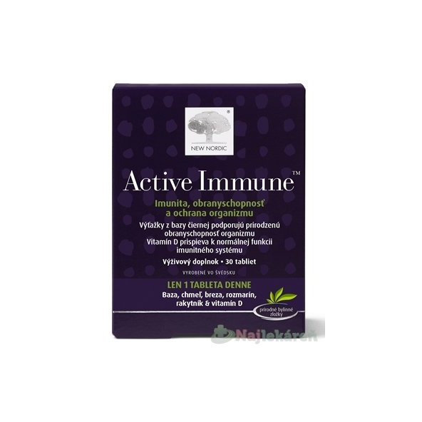 NEW NORDIC Active Immune na imunitu 30tbl