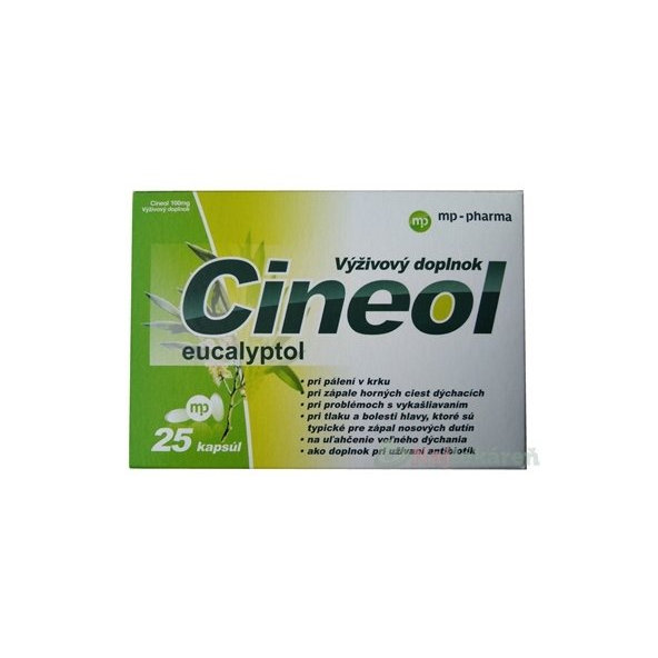 mp Cineol 100 mg 25 ks