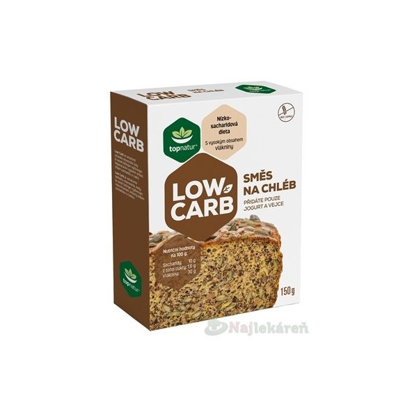 topnatur LOW CARB ZMES NA CHLIEB