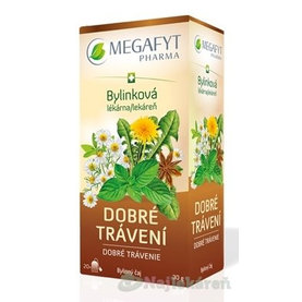 MEGAFYT Bylinková lekáreň DOBRÉ TRÁVENIE, 20x1,5g