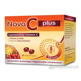 NOVO C PLUS Lipozomálny vitamín C, 90ks