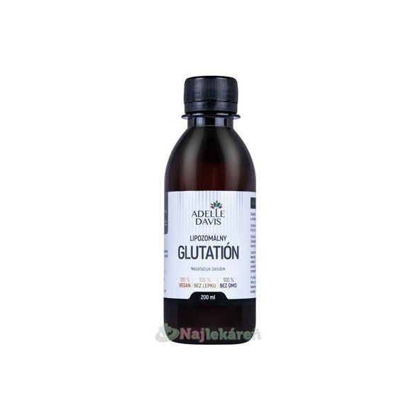 ADELLE DAVIS Lipozomálny GLUTATIÓN antioxidant 200 ml