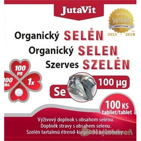 JutaVit Organický Selén 100 µg, 100ks