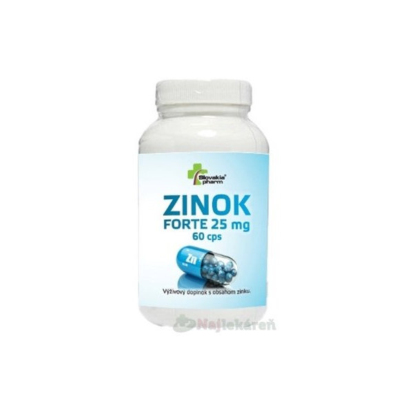 Slovakiapharm ZINOK FORTE 25 mg 60 ks