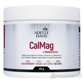ADELLE DAVIS CalMag s Melatonínom 200 g