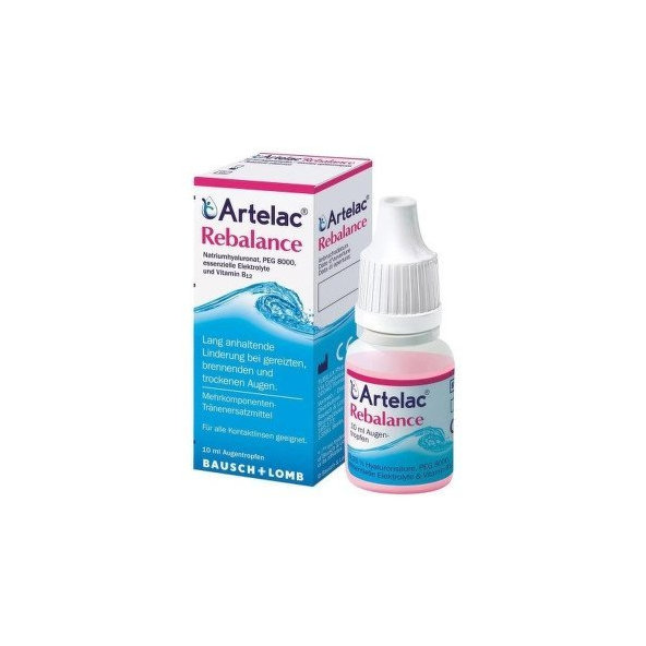 Artelac Rebalance očné kvapky na zvlhčenie 10 ml