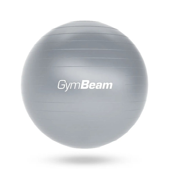 Fitlopta FitBall 65 cm - GymBeam, sivá