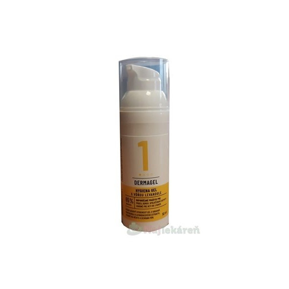 DERMAGEL - Hygiena gel s vôňou levandule 50ml