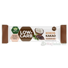 topnatur Tyčinka LOW CARB Kokos Kakao, 40g