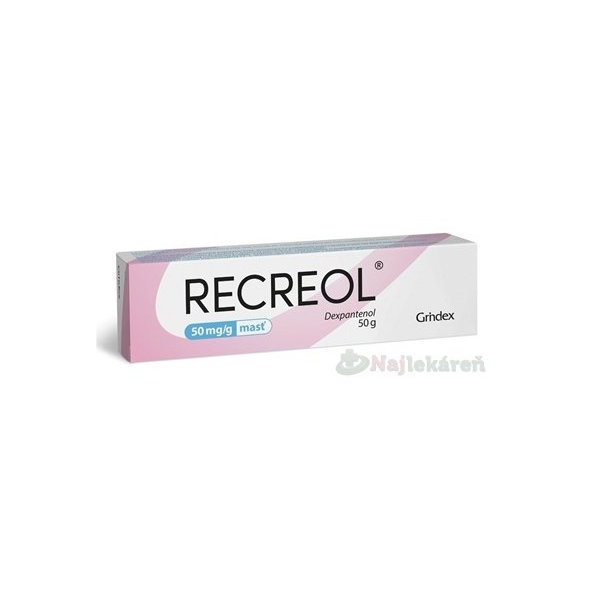 RECREOL 50 mg/g masť