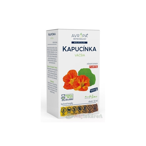 AVROPA KAPUCINKA VACSIA BYL. KVAPKY 50ML