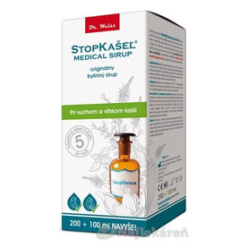 STOPKAŠEL SIRUP MEDICAL 300 ML DR.WEISS