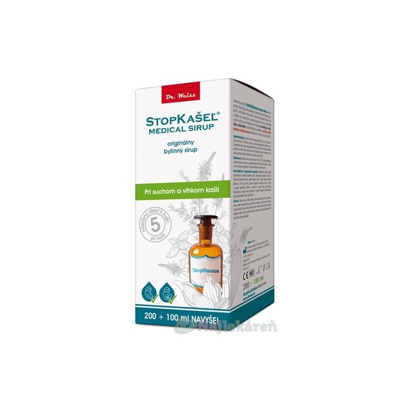 STOPKAŠEL SIRUP MEDICAL 300 ML DR.WEISS