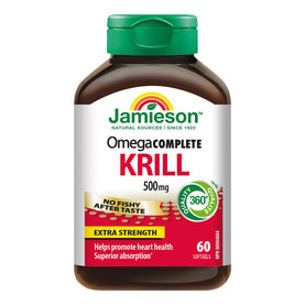 Jamieson Omega COMPLETE Pure Krill 500 mg 60 kapsúl