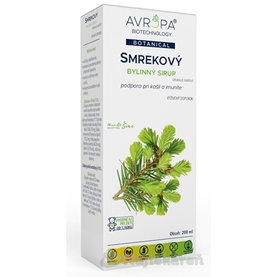 AVROPA SMREKOVY BYLINNY SIRUP 200ML