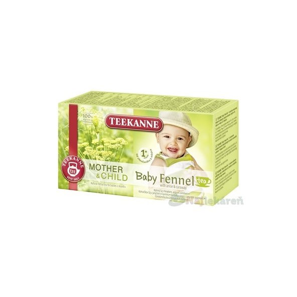 TEEKANNE M&CH Baby FENNEL Tea 1m+ 20x1,8g (36g)