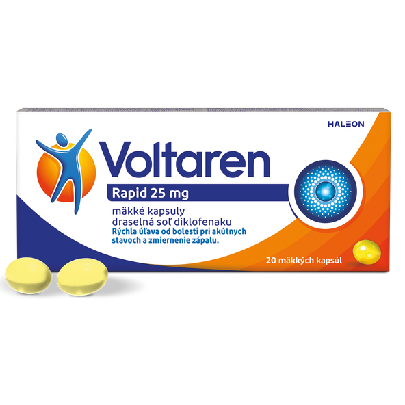 Voltaren Rapid 25 mg 20 kapsúl