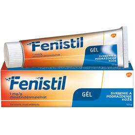 Fenistil gél na alergiu a popáleniny, 1 mg/g, 50g