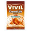 VIVIL BONBONS CREME LIFE Caramel, drops so smotanovo karamelovou príchuťou, bez cukru 60g