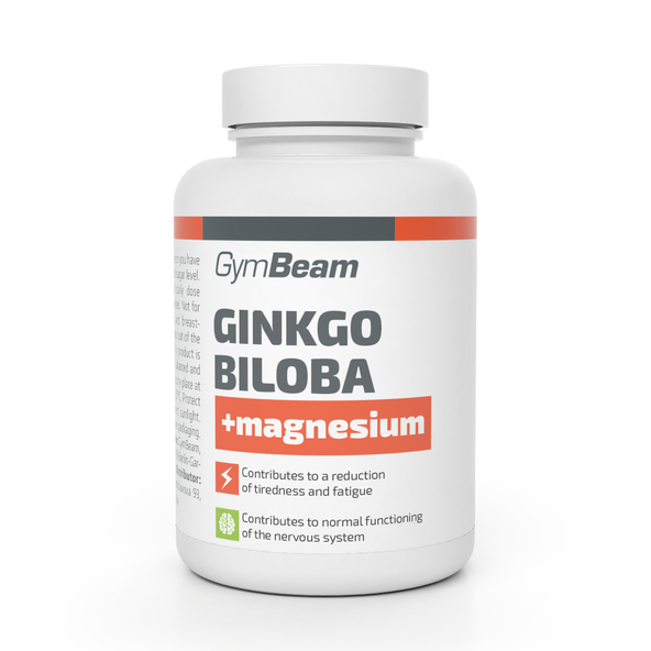 Ginkgo Biloba + Magnézium - GymBeam, 90cps