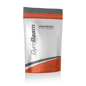 Proteín Vegan Blend - GymBeam, príchuť banán, 1000g