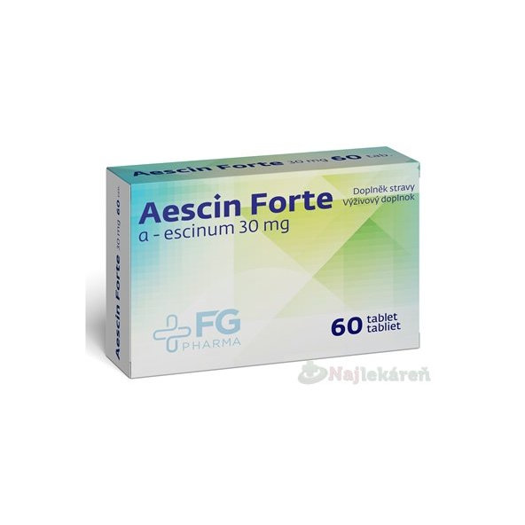Aescin Forte 30 mg - FG Pharma 60 ks