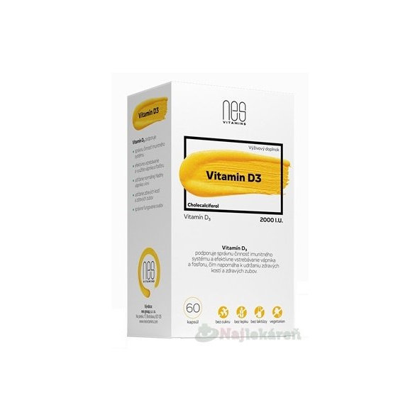 nesVITAMINS Vitamin D3 2000 I.U.