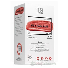 nesVITAMINS Fe 21 mg + Folic Acid 600 µg