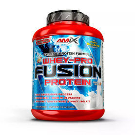 Proteín Whey-Pro Fusion - Amix, príchuť vanilka, 2300g