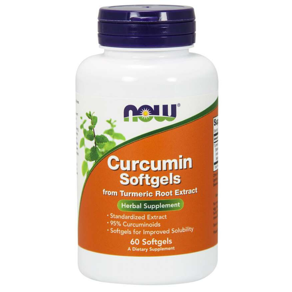 Curcumin Softgels - NOW Foods,60cps