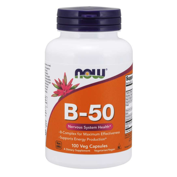 Vitamin B-50 - NOW Foods, 100cps