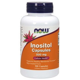 Inositol 500 mg - NOW Foods, 100cps