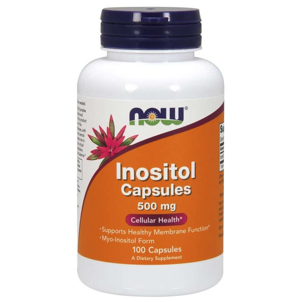 Inositol 500 mg - NOW Foods, 100cps
