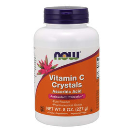 Vitamín C Crystals Powder - NOW Foods, 227g