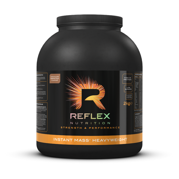 Instant Mass® Heavyweight - Reflex Nutrition, príchuť jahodový krém, 2000g