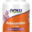 Astaxanthin 4 mg - NOW Foods, 60cps