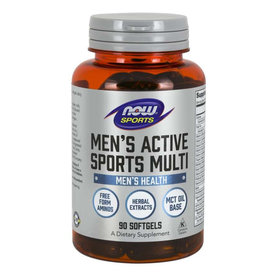 Men's Active Sports Multi - NOW Foods, 90cps