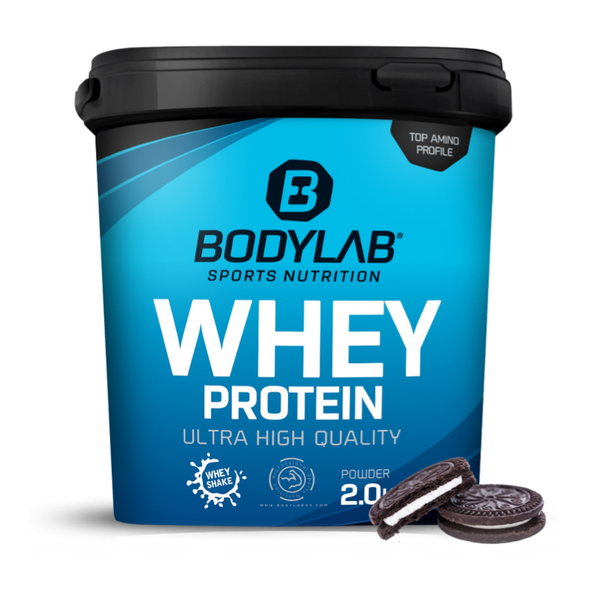 Whey Protein - Bodylab24, príchuť jahoda, 2000g