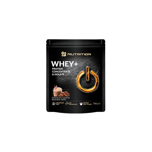 Whey Protein - Go On Nutrition, príchuť jahoda, 750g