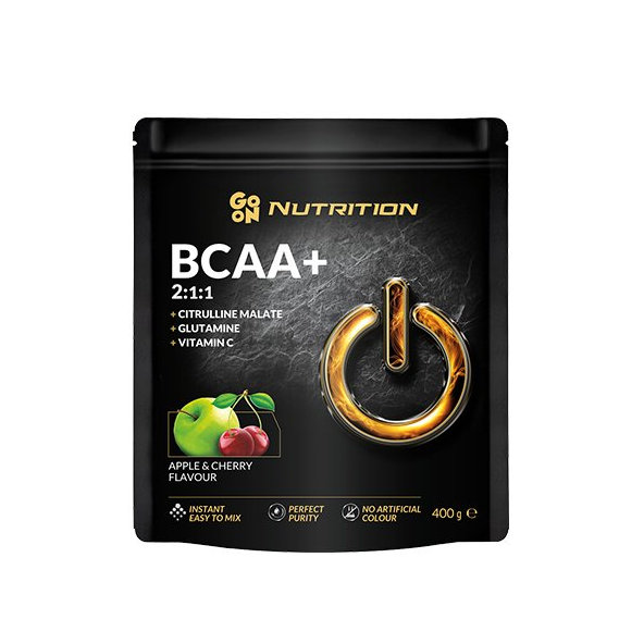 BCAA - Go On Nutrition, príchuť tropický citrón, 400g