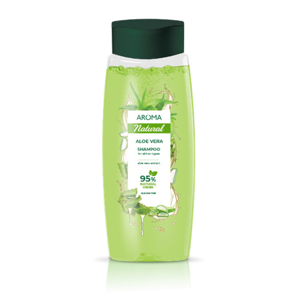 Šampón na všetky typy vlasov Aloe Vera Aroma 400 ml