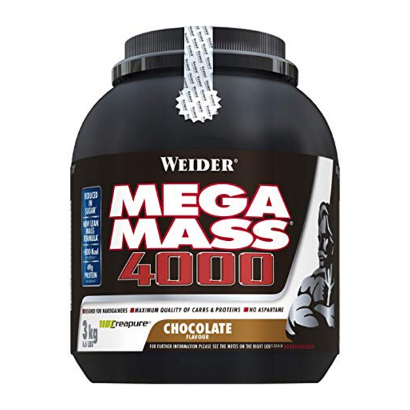 Gainer Giant Mega Mass 4000 - Weider, príchuť jahoda, 7000g