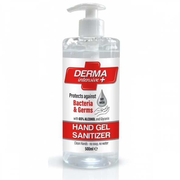 Dezinfekčný antibakteriálný gél na ruky Derma Intensive+ 500 ml