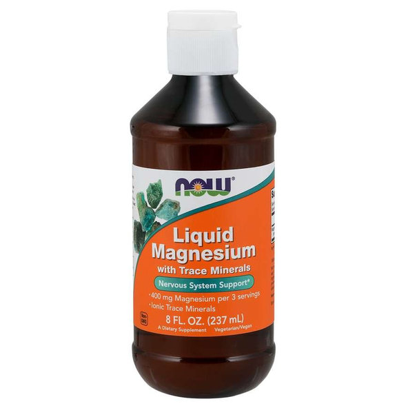 Tekuté Magnézium - NOW Foods, 237ml