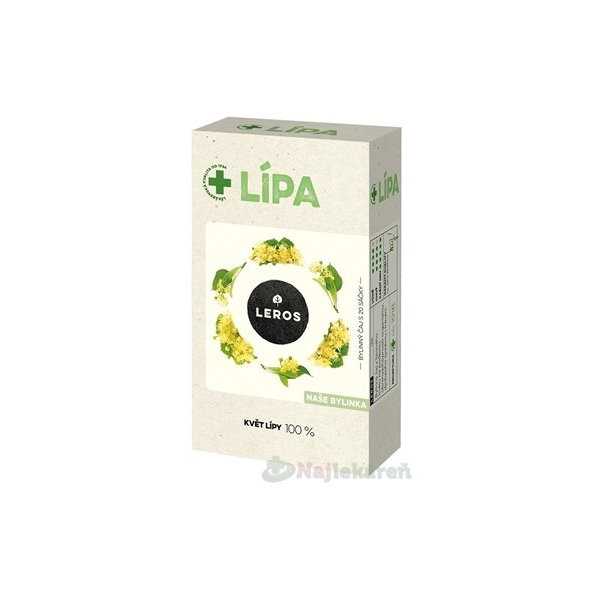 LEROS LIPA bylinný čaj, nálevové vrecúška 20x1,5g (30g)